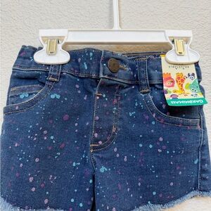 Garanimals Speckled Blue Kids Denim Shorts